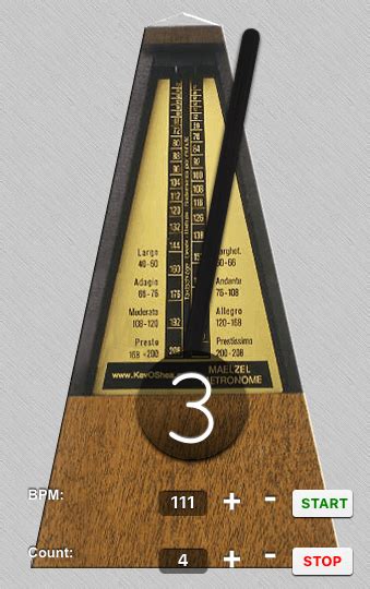 Metronome Online—Free Online Metronome: Perfect Timing and .
